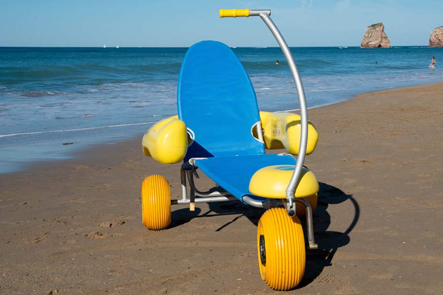 Silla de Playa para personas con movilidad reducida BLUBEACH