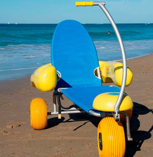 Silla de Playa para personas con movilidad reducida blubeach